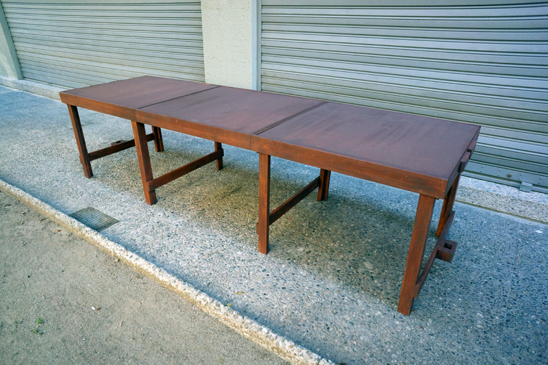 puesto mercado desmontable (madera) 78.5-200x300x90(techo.311.5x98x98) (190eu) 1u.